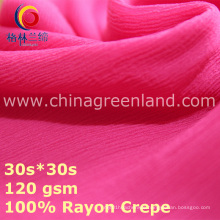 Solid Rayon Crepe Bulk Fabric for T-Shirt Chiffon Blouse (GLLML438)